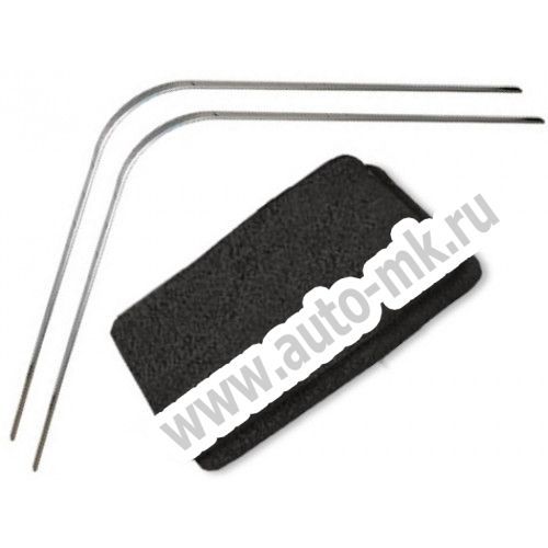 Шторы Универсальные на направляющих (2200 800) (с боку) черные