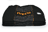 Чехол-сиденья IVECO STRALIS вышивка серая (2 ремня) Арт. 13597
