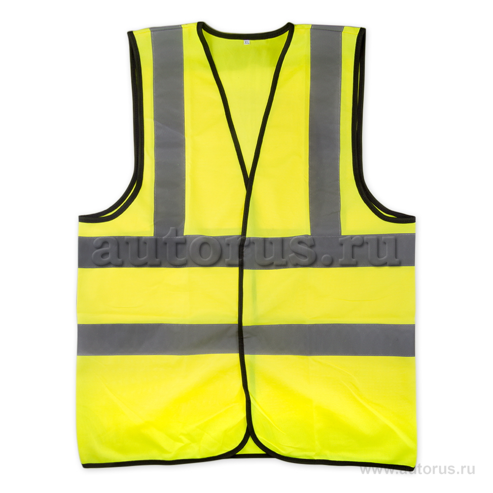 Жилет аварийный сигнальный со светоотражающими элементами размер L желтый ARNEZI  Арт. A1101004