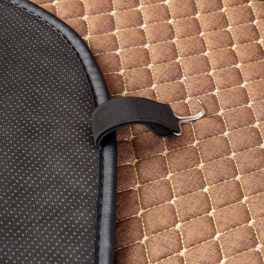 Накидки на передние сиденья  Car Performance , 2 шт., fiberflax CUS-1052 BR BE (3) Арт. CUS-1052BR BE