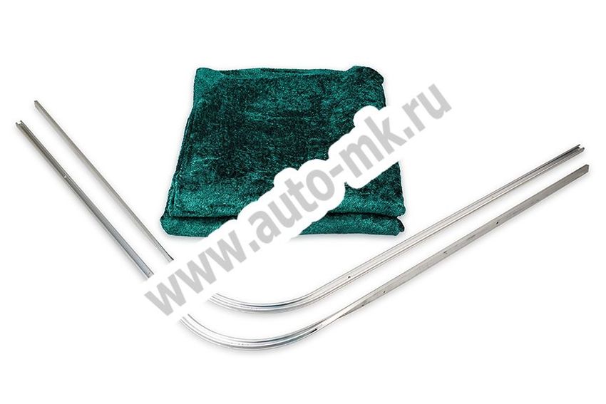 Шторы Газель на направляющих (1500 800) зеленые (1) Арт. 12176