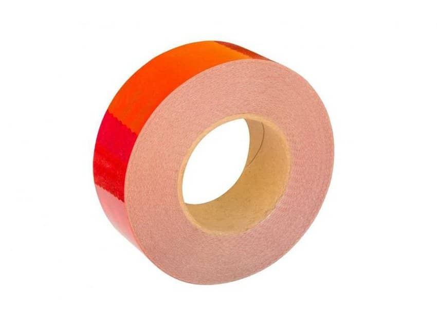 Лента светотражающая красная 1м Арт. 7765