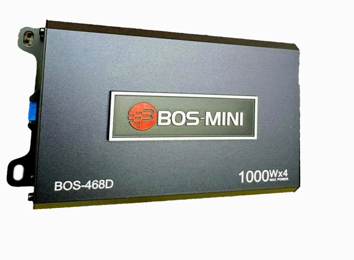 Усилитель автомобильный 4 канальный  1000 ватт Арт. BOS-468D
