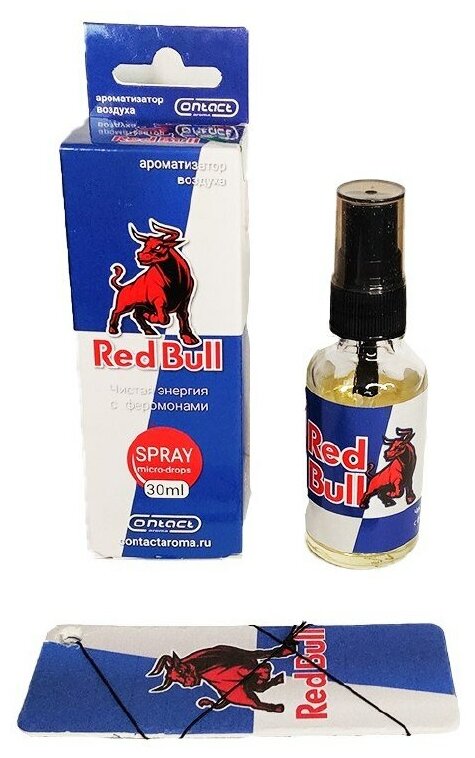 Ароматизатор спрей+елка Contex SEX RED BULL чистая энергия (2)