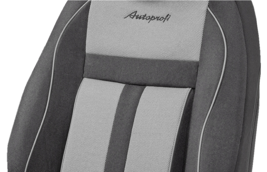 Получехлы на передние сиденья CUSHION COMFORT, CUS-0405 BK GY (3) Арт. CUS-0405BK GY