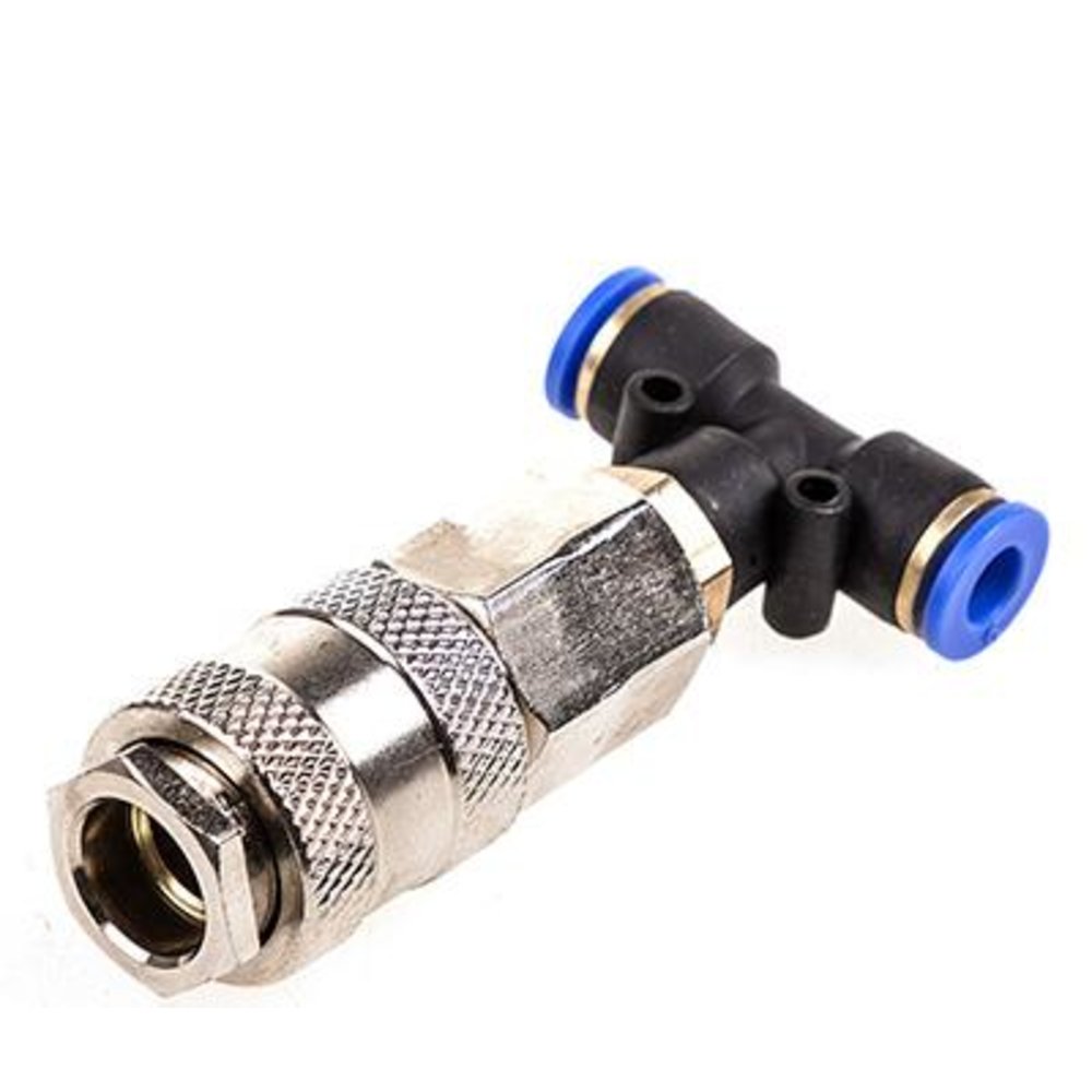 Соеденитель- тройник торм. трубок ПВХ d-6 мм с быстросъемом MINI Арт. 17855