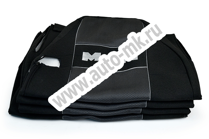 Чехол-сиденья MAN TGA (2 ремня) серая вышивка 1974 (1) Арт. 13605