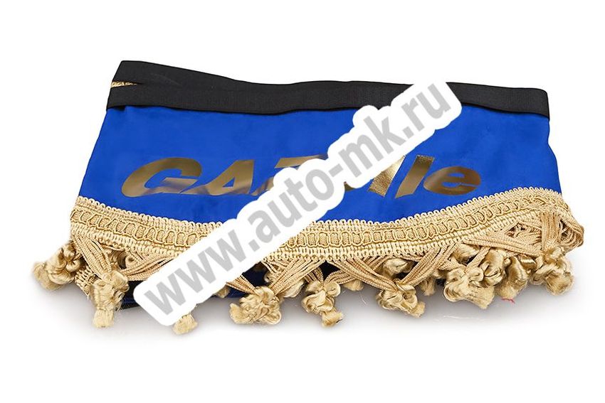 Ламбрекен лобового стекла с углом ГАЗЕЛЬ (польская ткань) (2) Арт. 9515