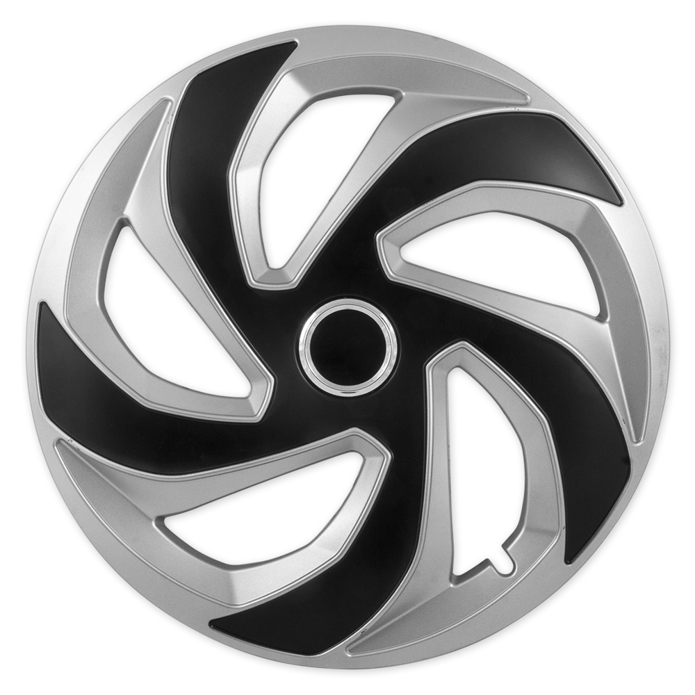 Колпаки R-15 РЕКС РИНГ МИКС черный (4 шт) Джестик  Арт. 15-082-RING-MIX