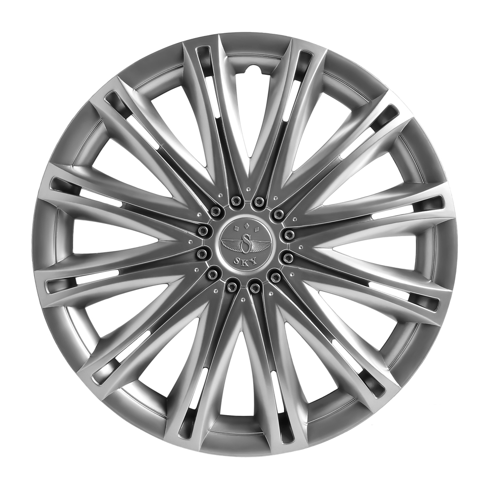 Колпаки колесные 14 Скай, серебристый, компл. 2 шт. AIRLINE  (1) Арт. AWCC-14-11