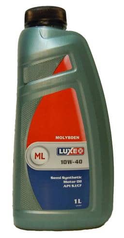 Масло LUXE ЛЮКС Молибден 10w40 полусинтетика 1л Арт. 115