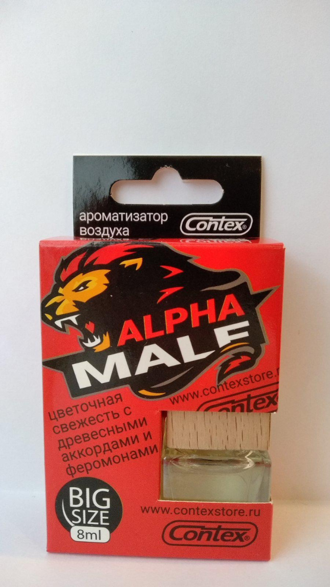 Ароматизатор деревянный Contex Alfa Male