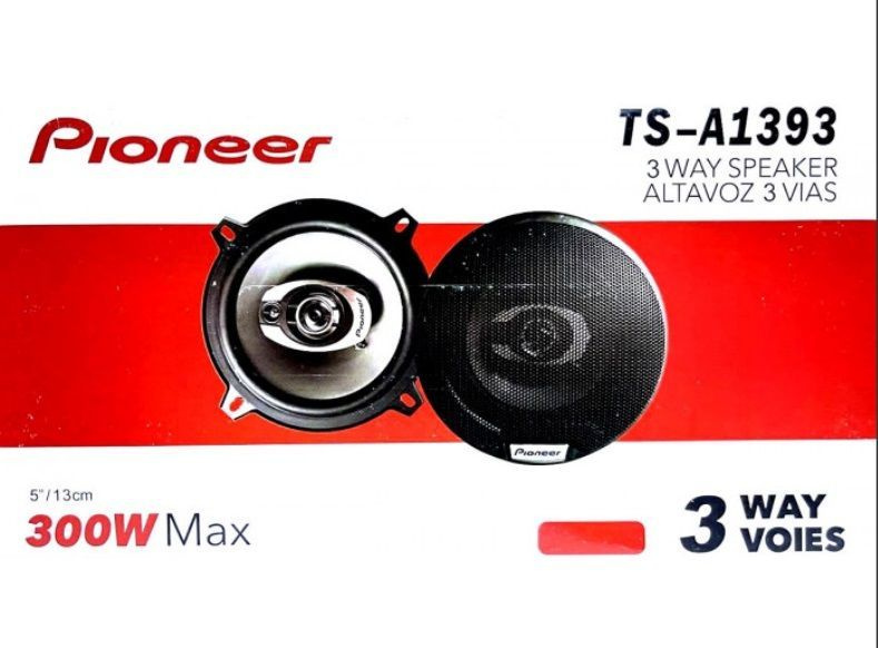 Колонки автомобильные (динамики) PIONEER  13CM 300W (1) Арт. TS-1393S