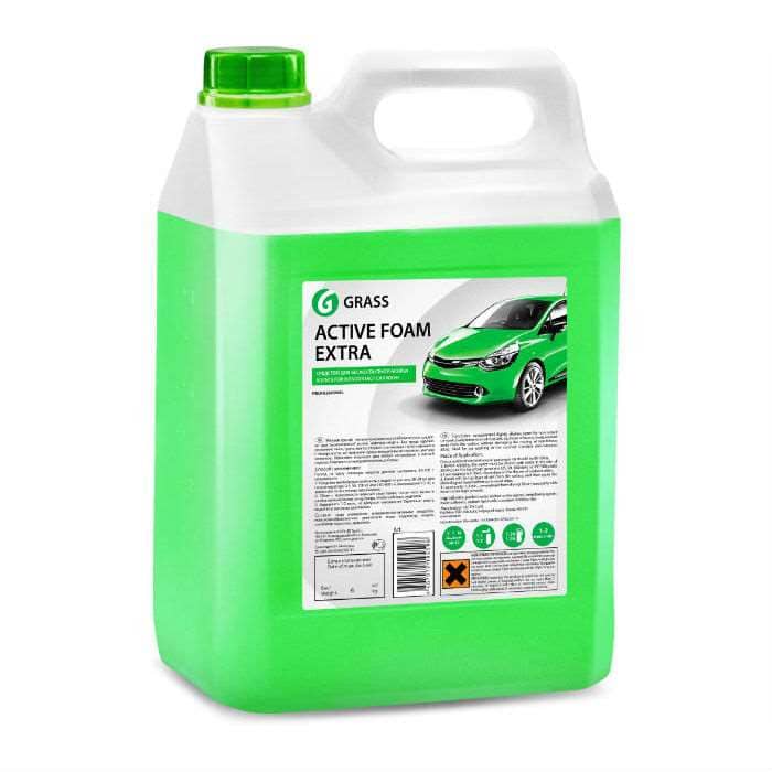 Автошампунь GRASS Active Foam Extra для бесконтакной мойки 6кг Арт. 700105