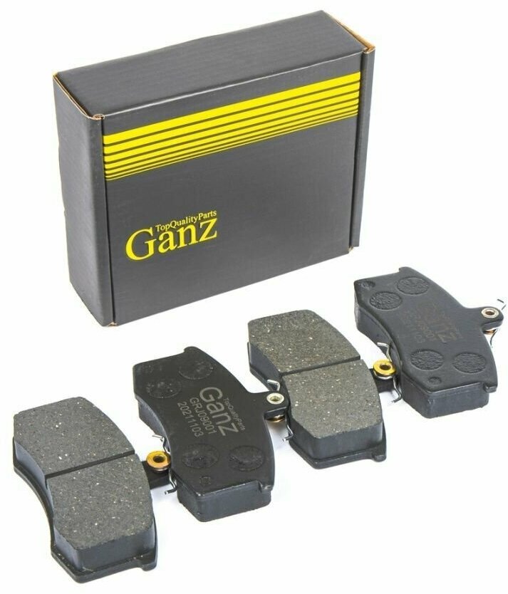 Колодки передние ВАЗ 2108-15 LADA 2108-15 GANZ (1) Арт. GRJ09001