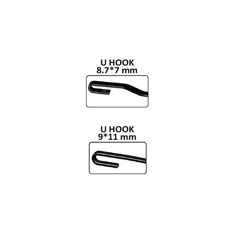 Щетка стеклоочистителя 24' (600мм) AVS Basic Line бескаркасные (2) Арт. 43164