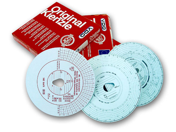 Диски для тахографа (на 125 км час) упаковка 100шт.PE Automotive Арт. 000.208-00A