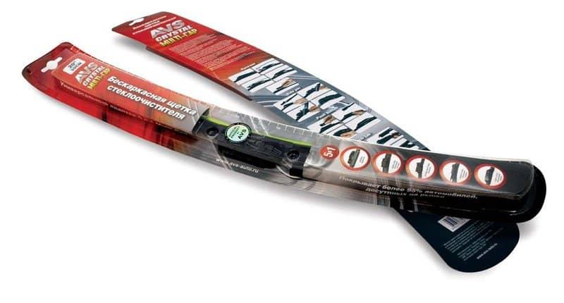 Щетка стеклоочистителя 17' (430мм) AVS MULTI-CAP бескаркасная (1) Арт. 80473