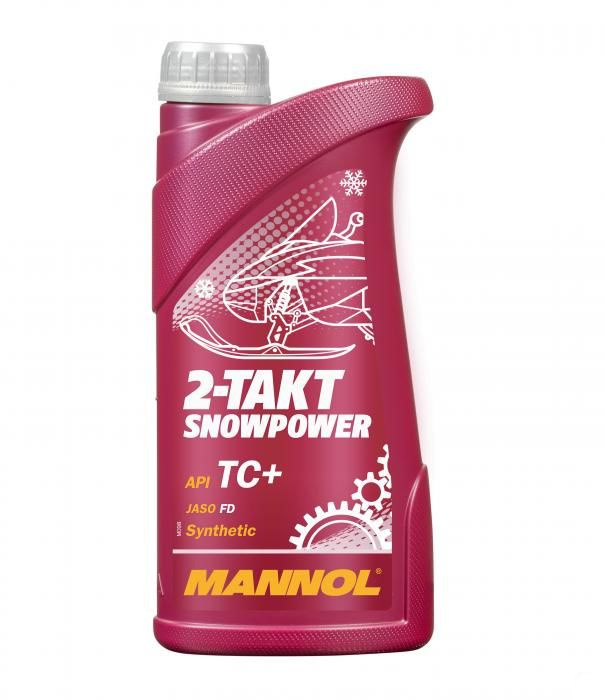 Масло MANNOL 2-тактное SNOWPOWER синтетика 1л Арт. 1430