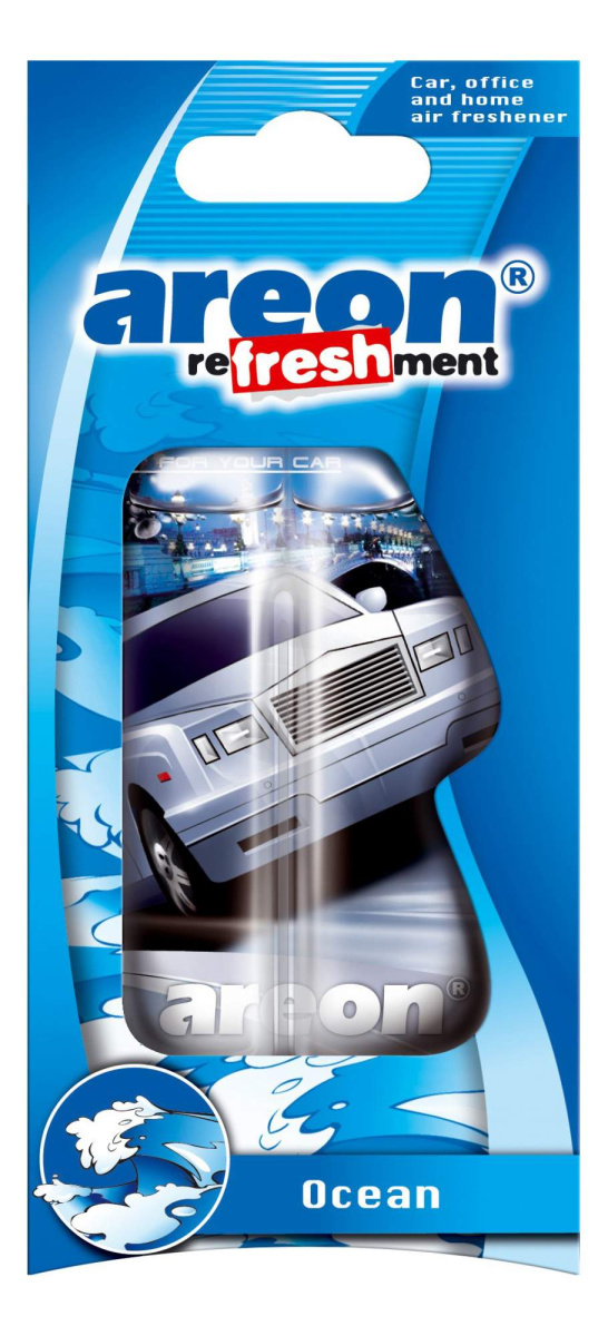 Ароматизатор  Areon LIQUID д авто (гелевый) океан