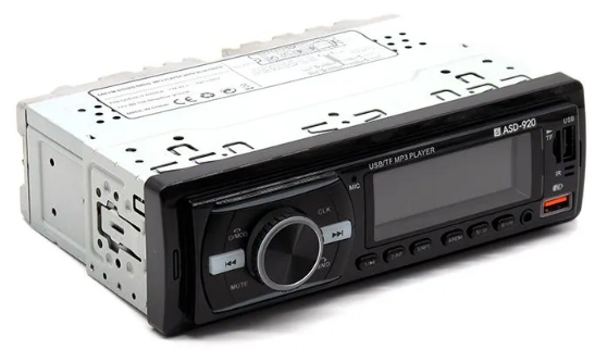 Автомагнитола ASD-920 FM USB AUX bluetooth пульт дис. управления ВЫМПЕЛ (2) Арт. 4084