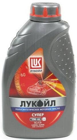 Масло ЛУКОЙЛ СУПЕР 10W40 полусинтетика 1л (2) Арт. 19191