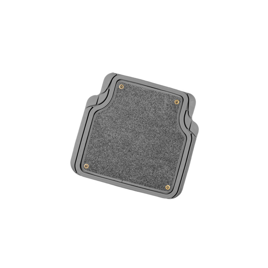 Коврики автомобильные FOCUS 2 TER-420 BK GY (4) Арт. TER-420BK GY