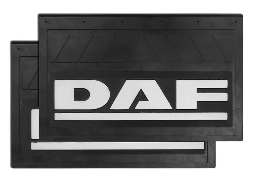 Брызговики (белая резина) DAF к-т Арт. 10025