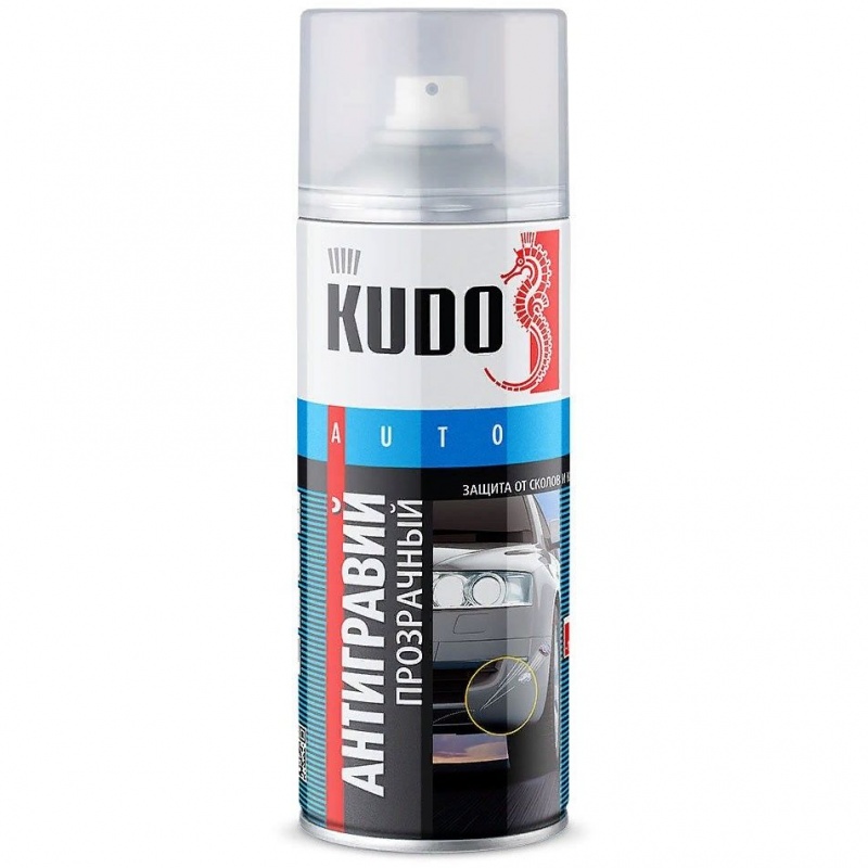Антигравий прозрачный, 520 мл. KUDO Арт. KU-5220
