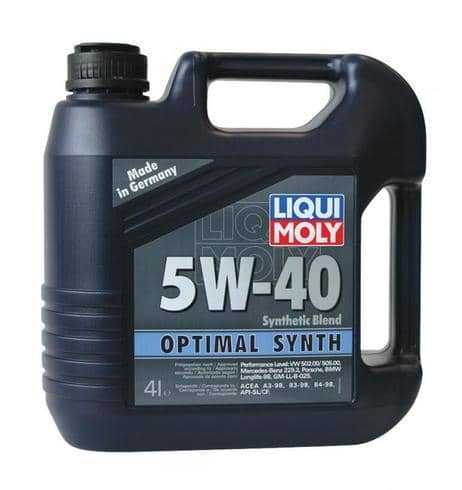 Масло LIQUI MOLY  OPTIMAL SYNTH 5w40   синтетика 4л Арт. 3926