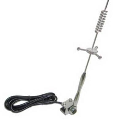 Антенна  AL KHATEEB  на желобок AN-136, хромированная 55 95 см (3) Арт. 03089