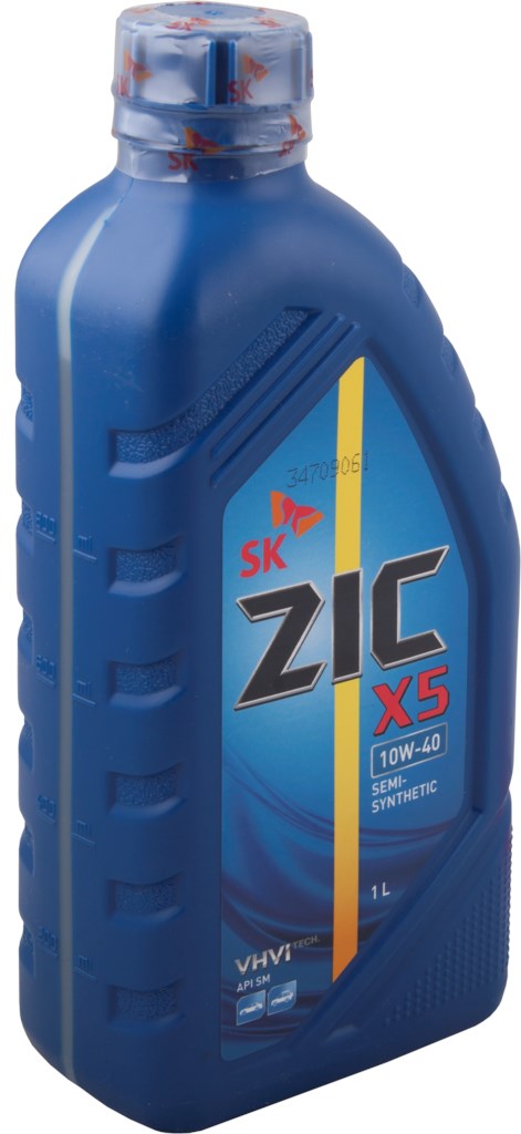 Масло ZIC X5 10w40 полусинтетика  1л Арт. 132622
