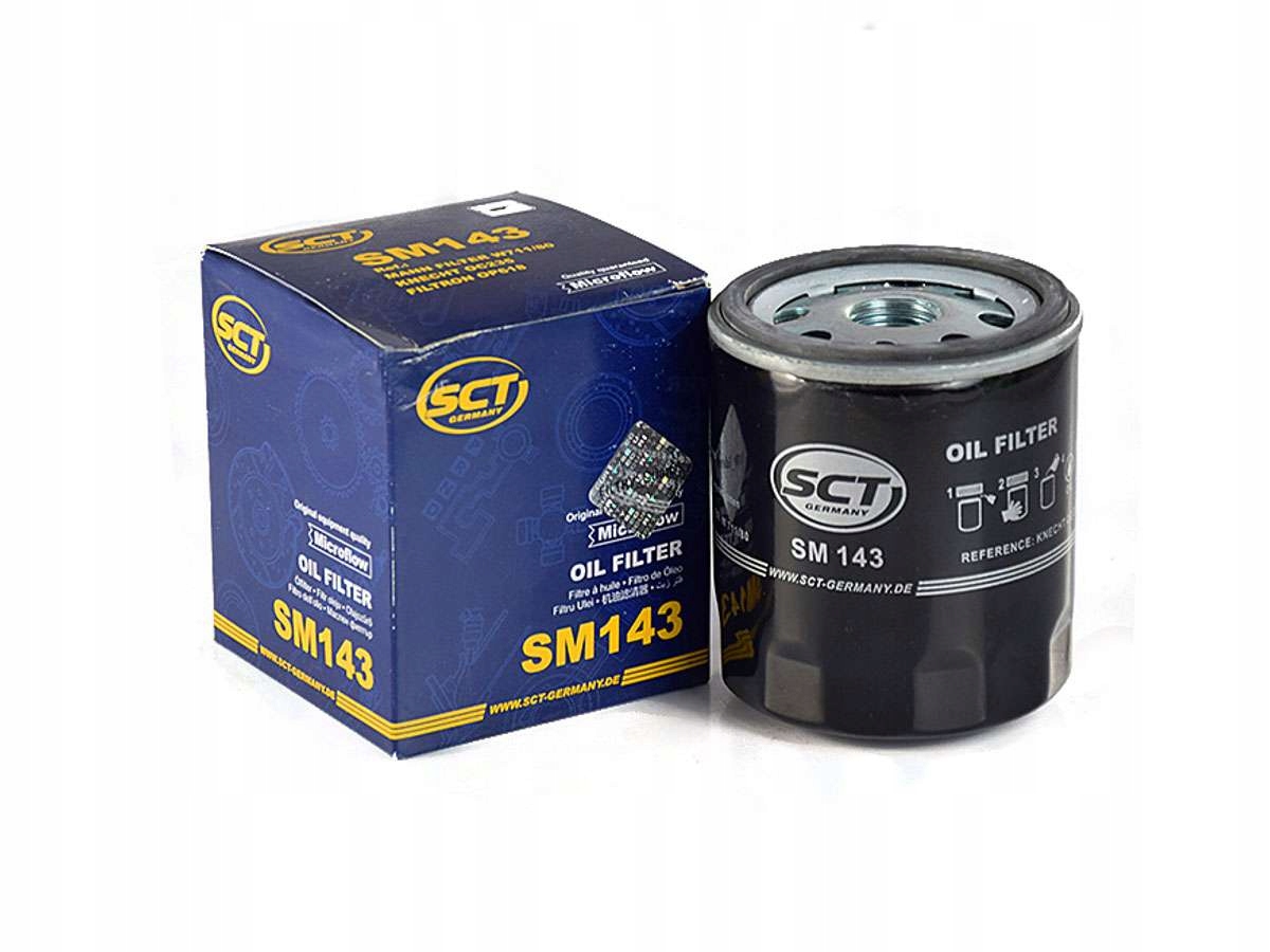 Фильтр масляный SCT SM 143 Арт. SM143