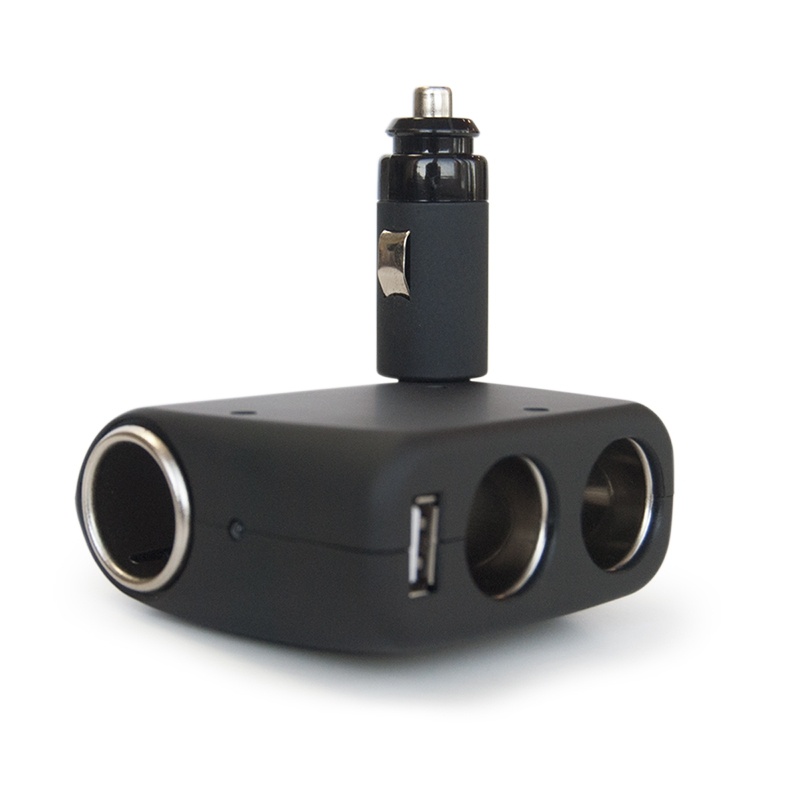 Разветвитель прикуривателя AVS 12 24 (на 3 выхода+USB) CS311U (3) Арт. 43264