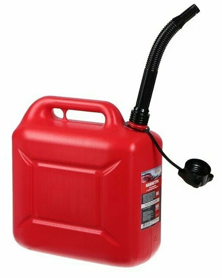 Канистра 5л для топлива в комплекте с крышкой и лейкой 3TON (3) Арт. 55297