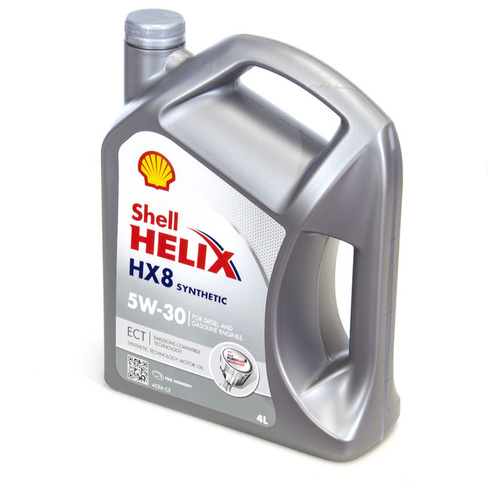 Масло SHELL HELIX HX8 Synthetic 5w30 синтетика  4л. () Арт. 550040542