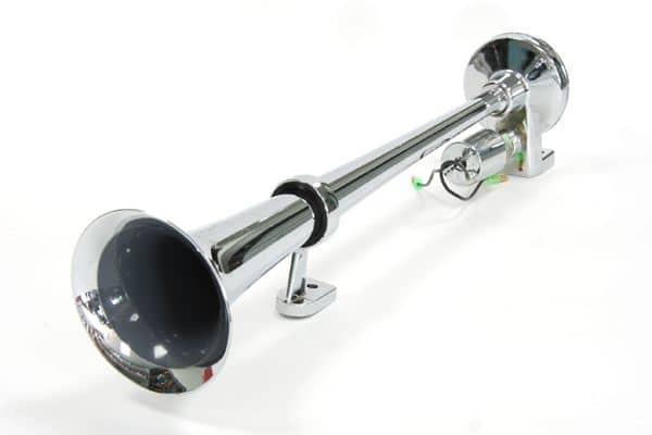 Сигнал 1- рожковый 24 V хром со встроенным электроклапаном.(М) (1) Арт. 6890