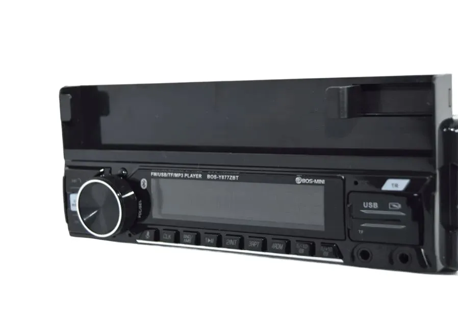 Автомагнитола Bos-Mini с держателем для телефона  (1) Арт. BOS-Y877ZBT