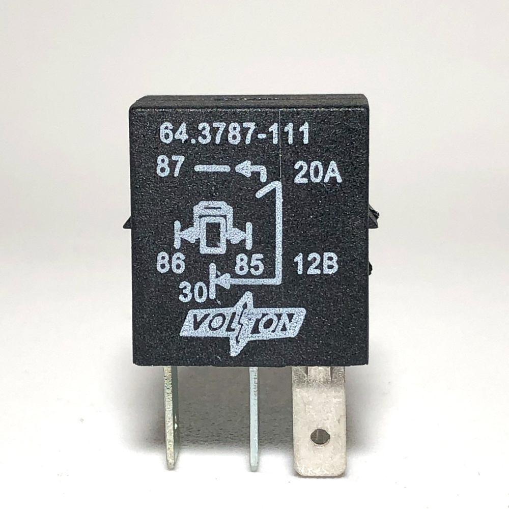 Реле электромагнитное 12В 4 конт 98.3747 ВАЗ-1118, 643787111 (2) Арт. 64.3787-111