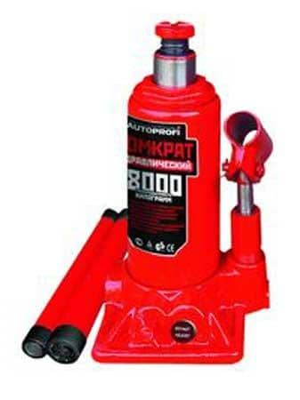 Домкрат гидравлический бутылочный 8 тонн 1 4 (1) Арт. DG-08