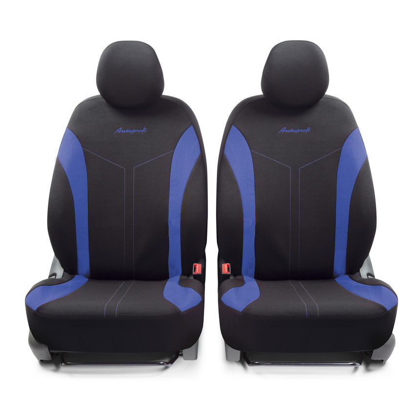 Авточехлы FLEX, материал износостойкий полиэстер, вставки из хлопка, FLX-1102 BK BL (1) Арт. FLX-1102BK BL