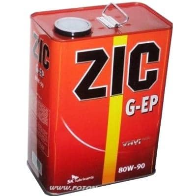 Масло трансмиссионное ZIC G-5 80w90 GL-4 4л Арт. 162633