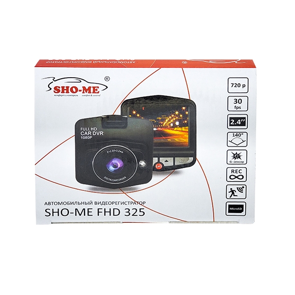 Видеорегистратор SHO-ME , 2.4,140,1080FНD (2) Арт. FHD-325