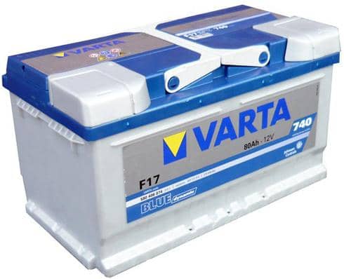 Аккумулятор VARTA Blue Dynamic 80 А ч обратная R+ EN 740A  (F17) (1) Арт. 580406074