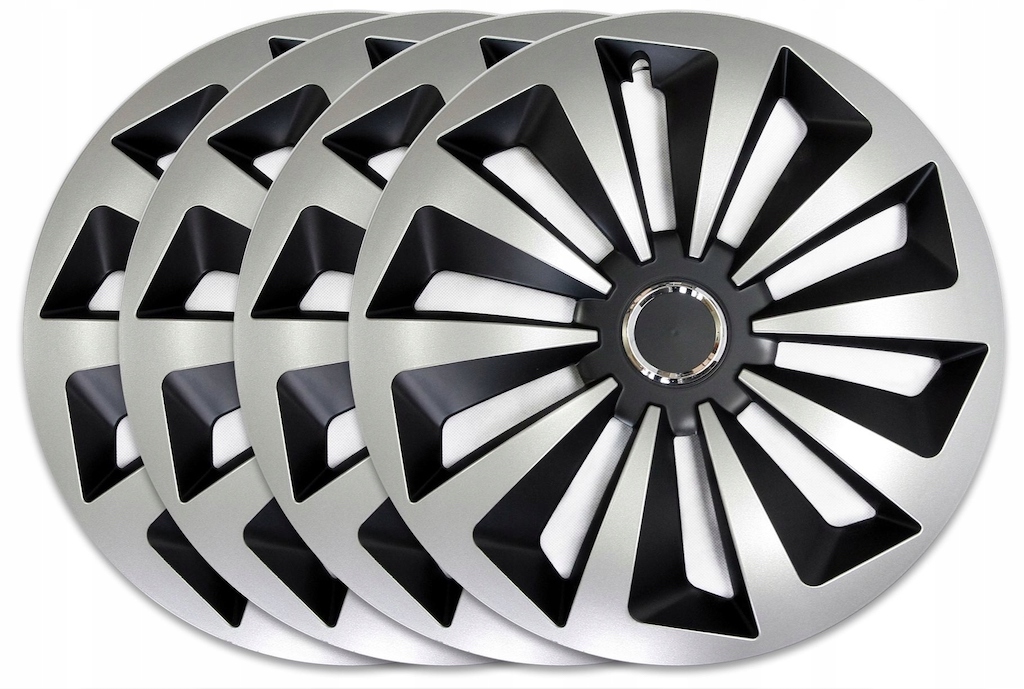 Колпаки R-17 ФОКС РИНГ МИКС черный (4 шт.) Джестик  (2) Арт. 17-077-RING-MIX