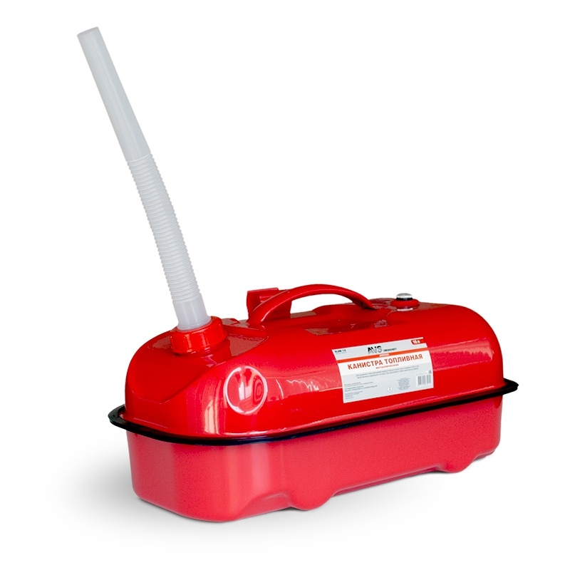 Канистра топливная металлическая горизонтальная 10 Л (красная) AVS HJM-10 (2) Арт. A07421S