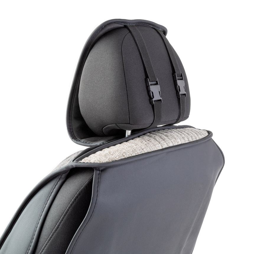 Каркасные 3D накидки на передние сиденья  Car Performance , 2 шт., fiberflax CUS-3024 D.GY L.GY (3) Арт. CUS-3024D.GY L.GY