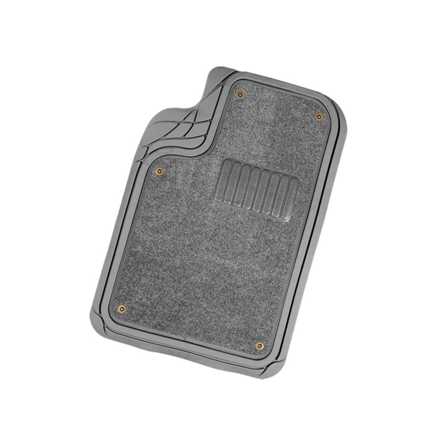 Коврики автомобильные FOCUS 2 TER-420 BK GY (3) Арт. TER-420BK GY