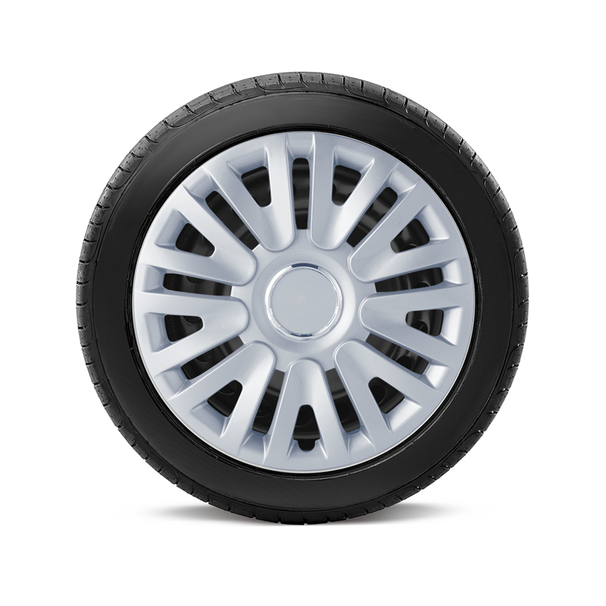 Колпаки на колёса AUTOPROFI, R15  пластик,WC-1105 SILVER (15), компл. 4 шт. (2) Арт. WC-1105SILVER(15)