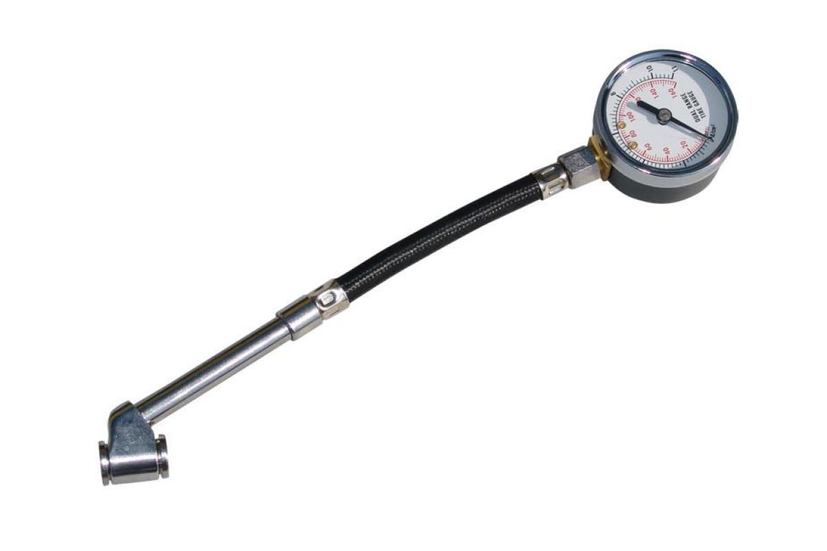 Манометр шинный удлин.,гибкий в блистере TG-502 12 атм (2) Арт. 5606